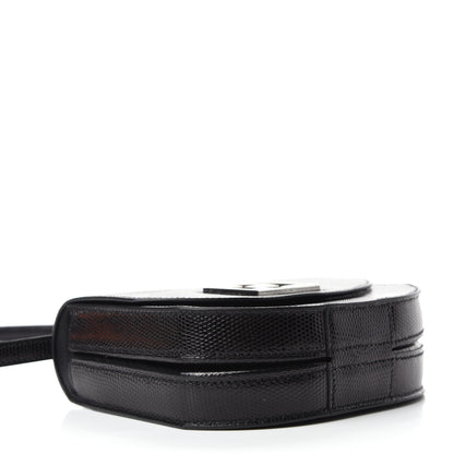 Hermes Lizard Mosaique Au 24-17 Black 4 of 11