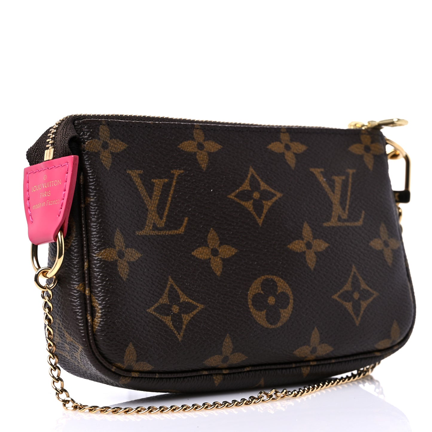Monogram 2020 Christmas Animation Roller Coaster Mini Pochette Accessories Pivoine