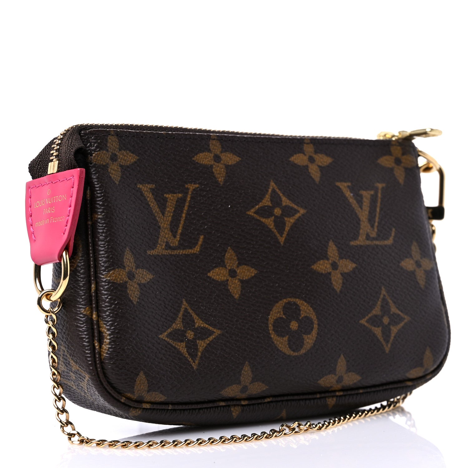 Louis Vuitton Monogram 2020 Christmas Animation Roller Coaster Mini Pochette Accessories Pivoine 3 of 11