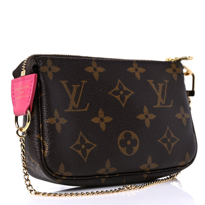 Louis Vuitton Monogram 2020 Christmas Animation Roller Coaster Mini Pochette Accessories Pivoine 3 of 11