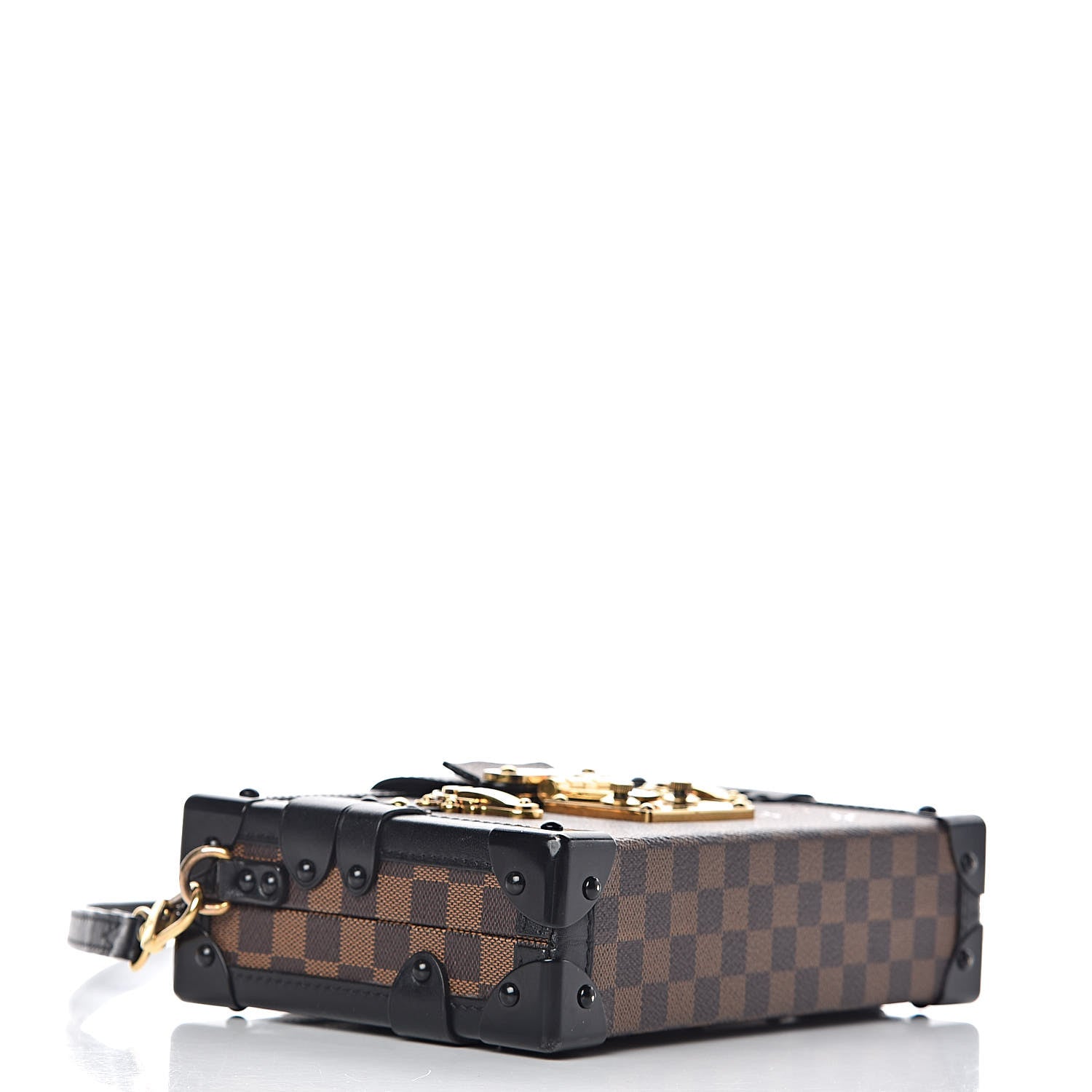 Louis Vuitton Damier Ebene Petite Malle Black 4 of 11