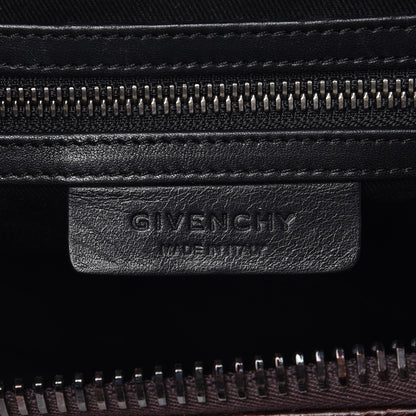 Givenchy Calfskin Crocodile Embossed 3D Stud Medium Antigona Brown 8 of 8