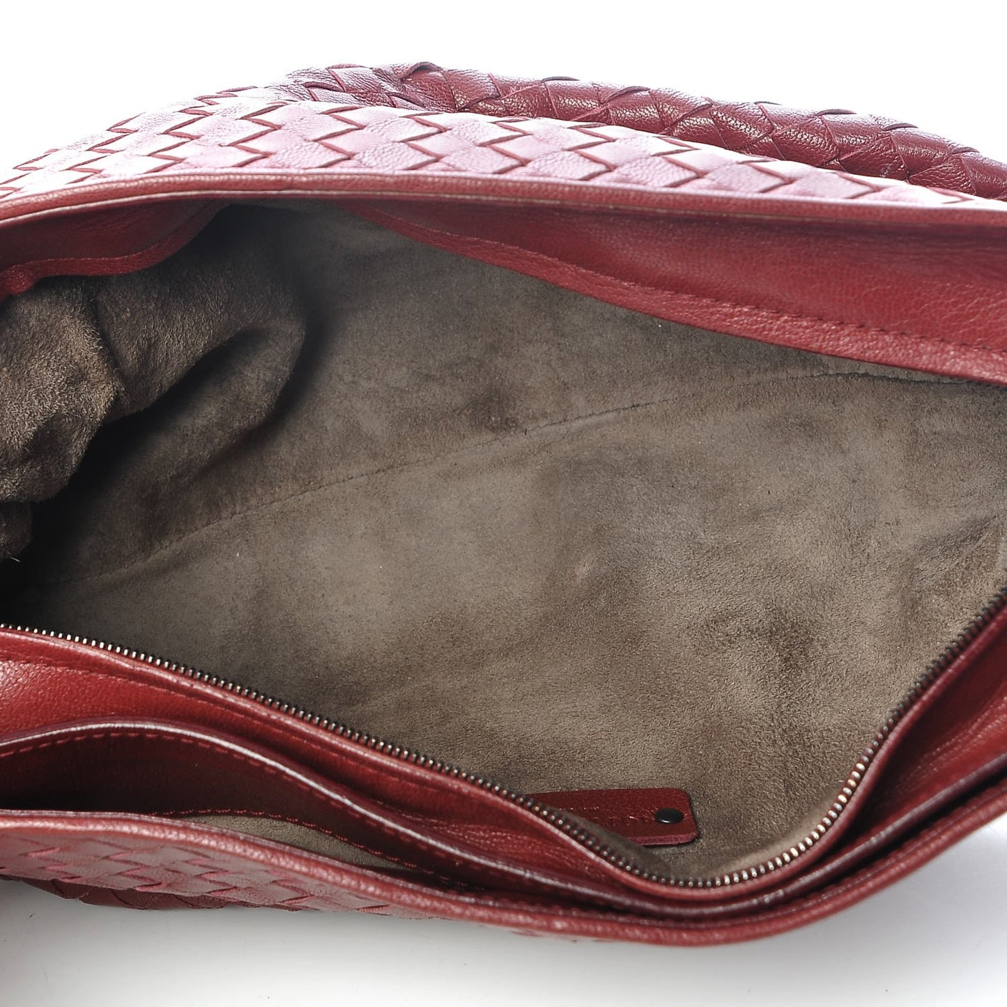 Nappa Intrecciato Shoulder Bag Eclipse