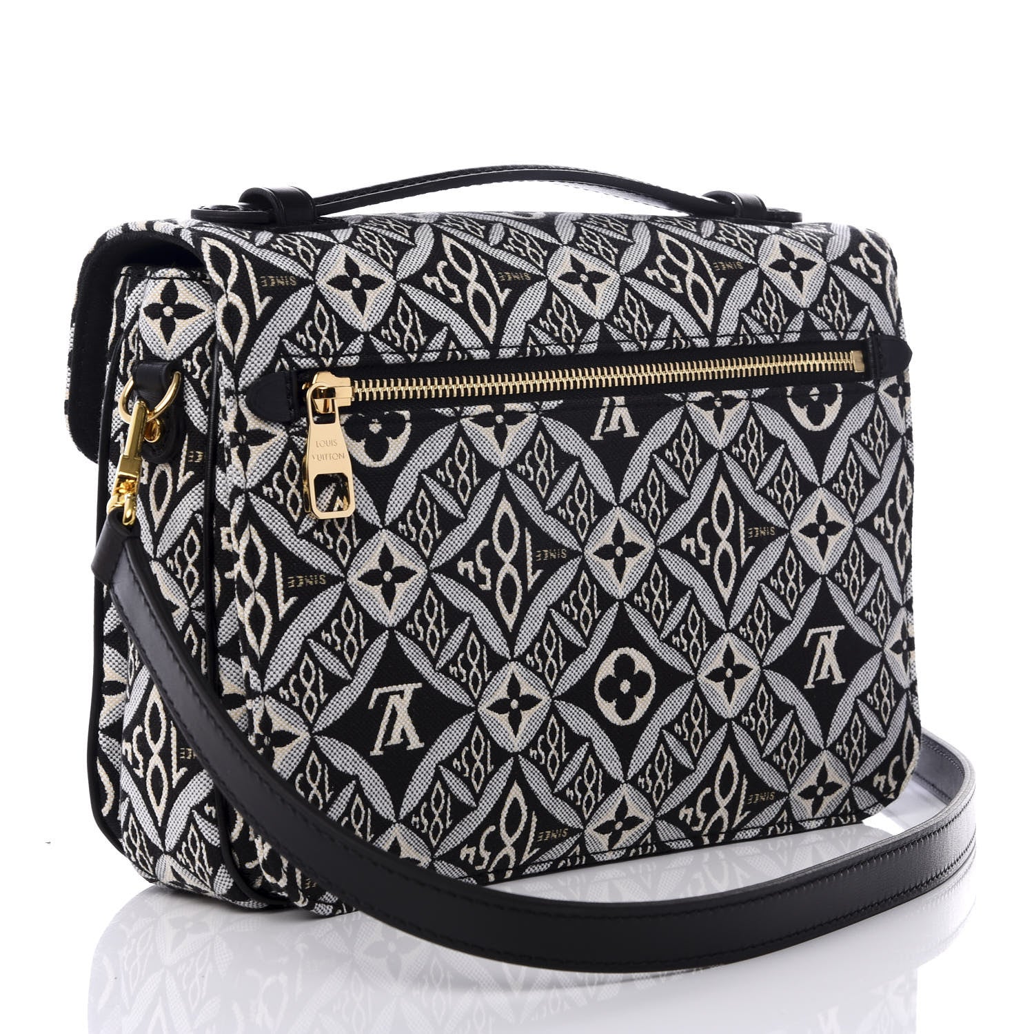 Louis Vuitton Jacquard Since 1854 Pochette Metis Grey 2 of 8