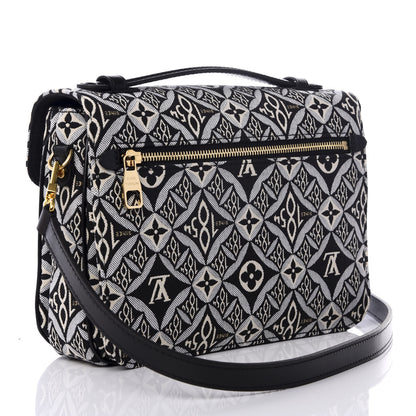 Louis Vuitton Jacquard Since 1854 Pochette Metis Grey 2 of 8