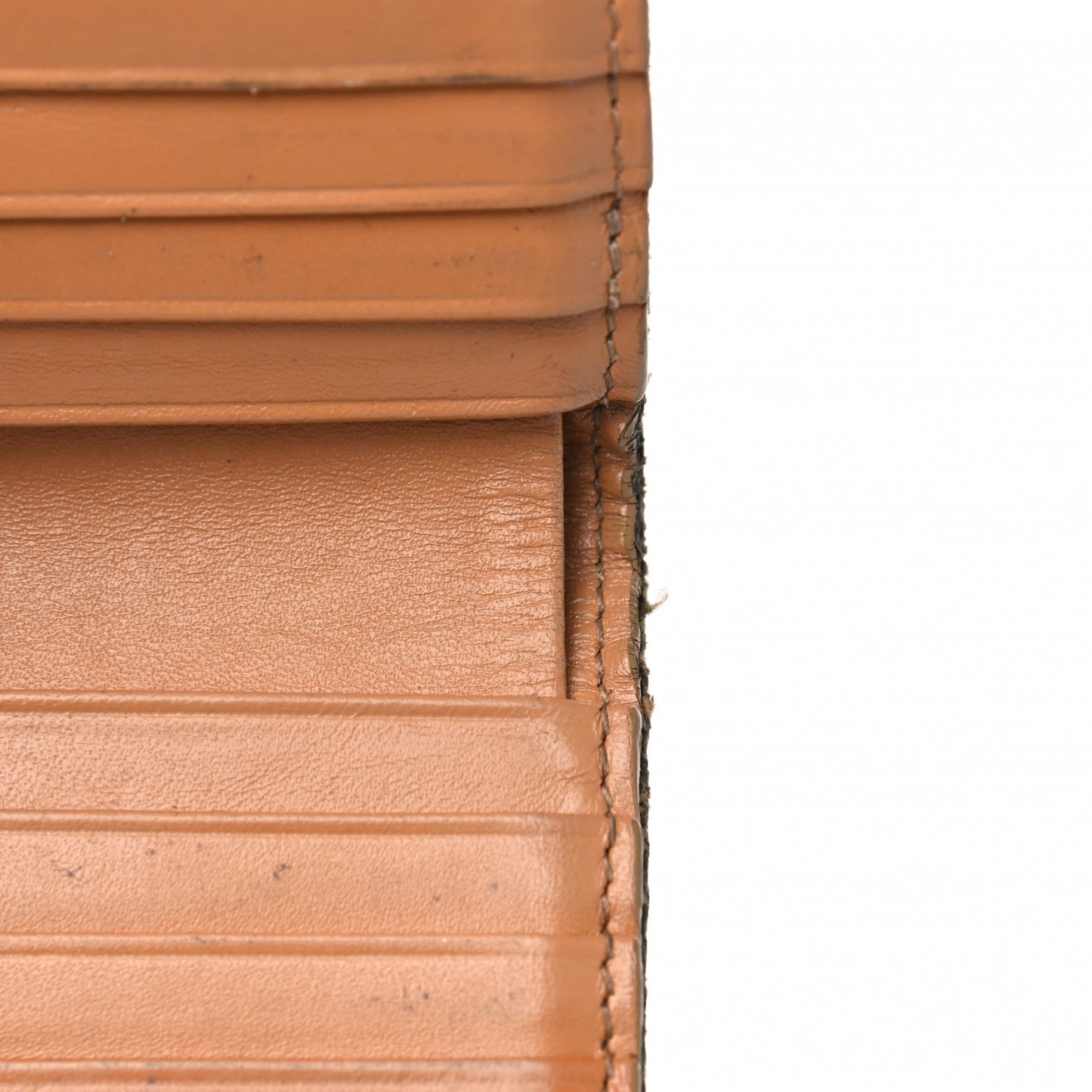 Monogram Compact Saddle Wallet Green