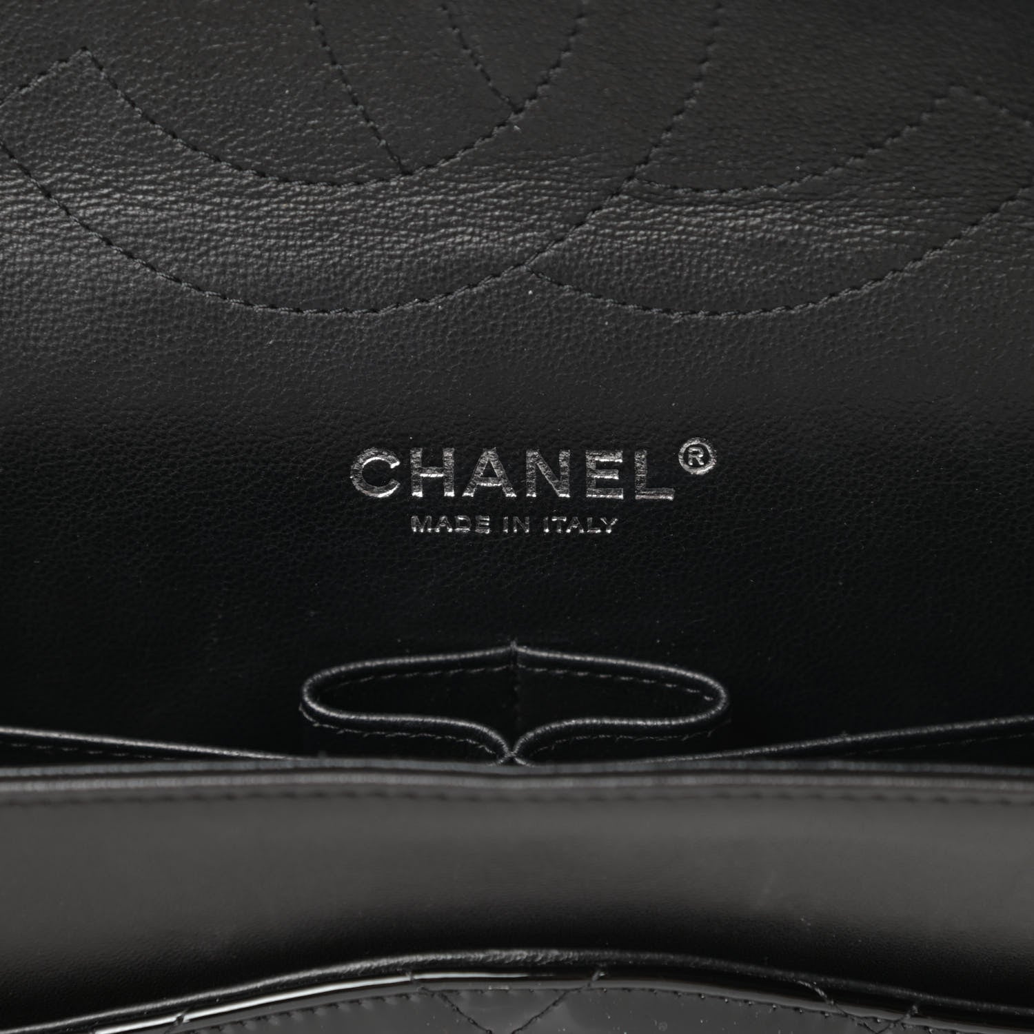 Chanel Patent Quilted Jumbo Double Flap Black 6 of 15