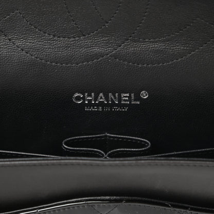 Chanel Patent Quilted Jumbo Double Flap Black 6 of 15