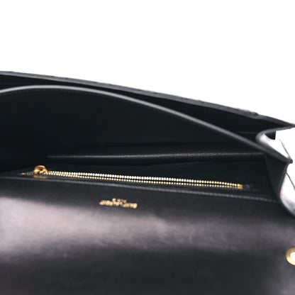 Saint Laurent Lambskin Quilted Mini Gaby Satchel Black 5 of 14