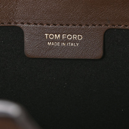 Tom Ford Suede Medium Tara Shoulder Bag Brown 7 of 11