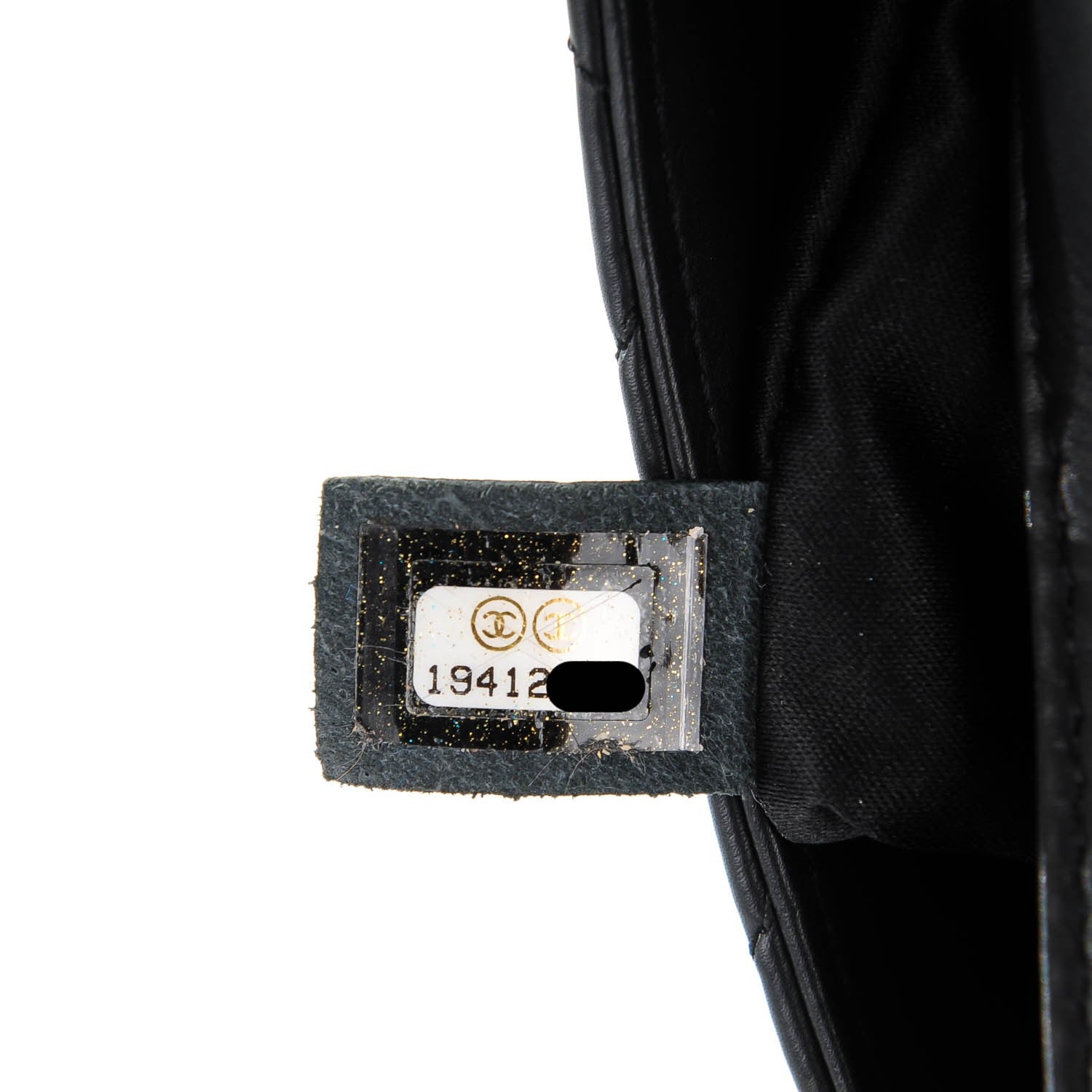 Chanel Lambskin Quilted Jumbo 3 Flap Black 7 of 8