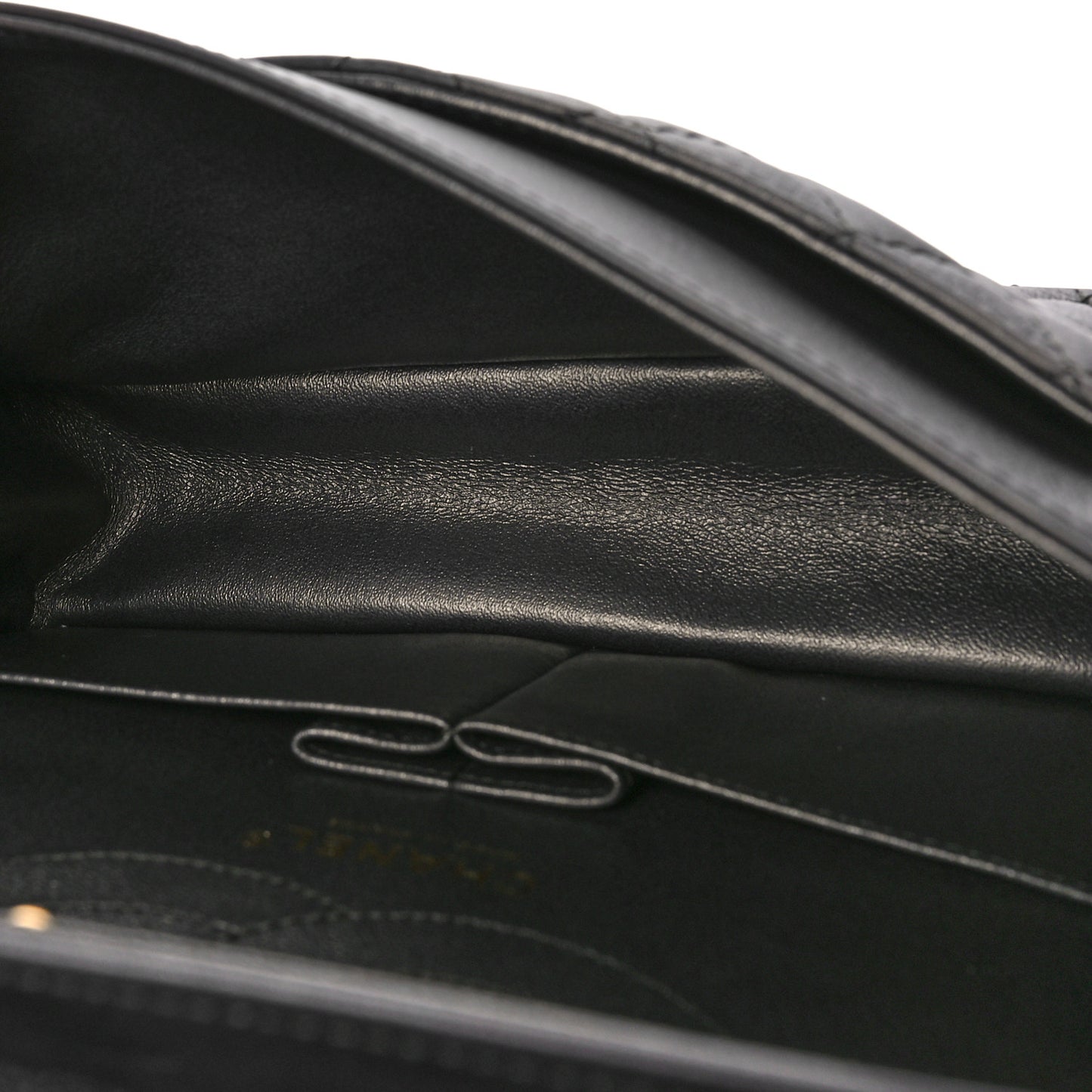 Metallic Calfskin Quilted 2.55 Reissue 225 Flap Charcoal