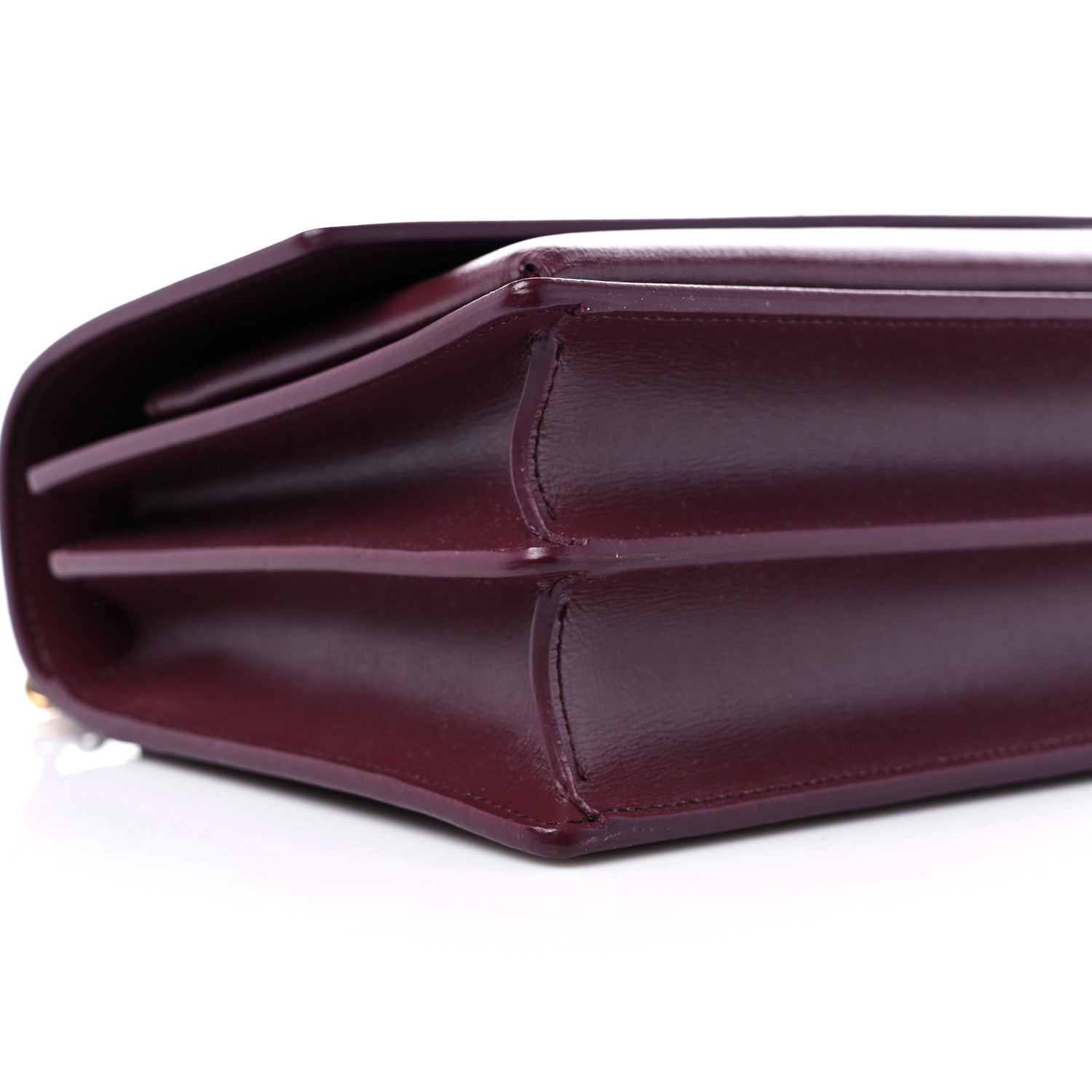 Saint Laurent Calfskin Medium Monogram Sunset Pallisandre 8 of 9