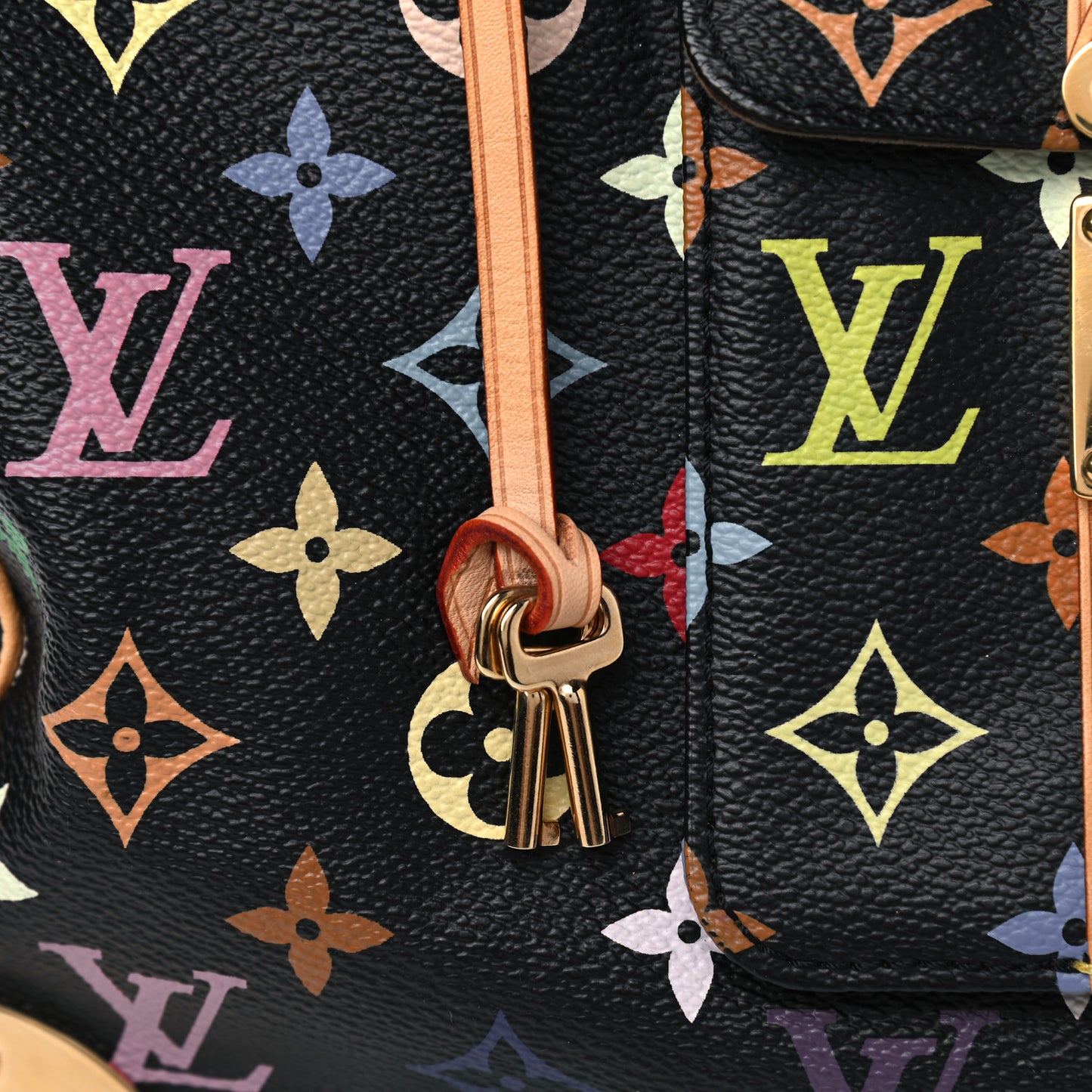 Monogram Multicolor Speedy 30 Black