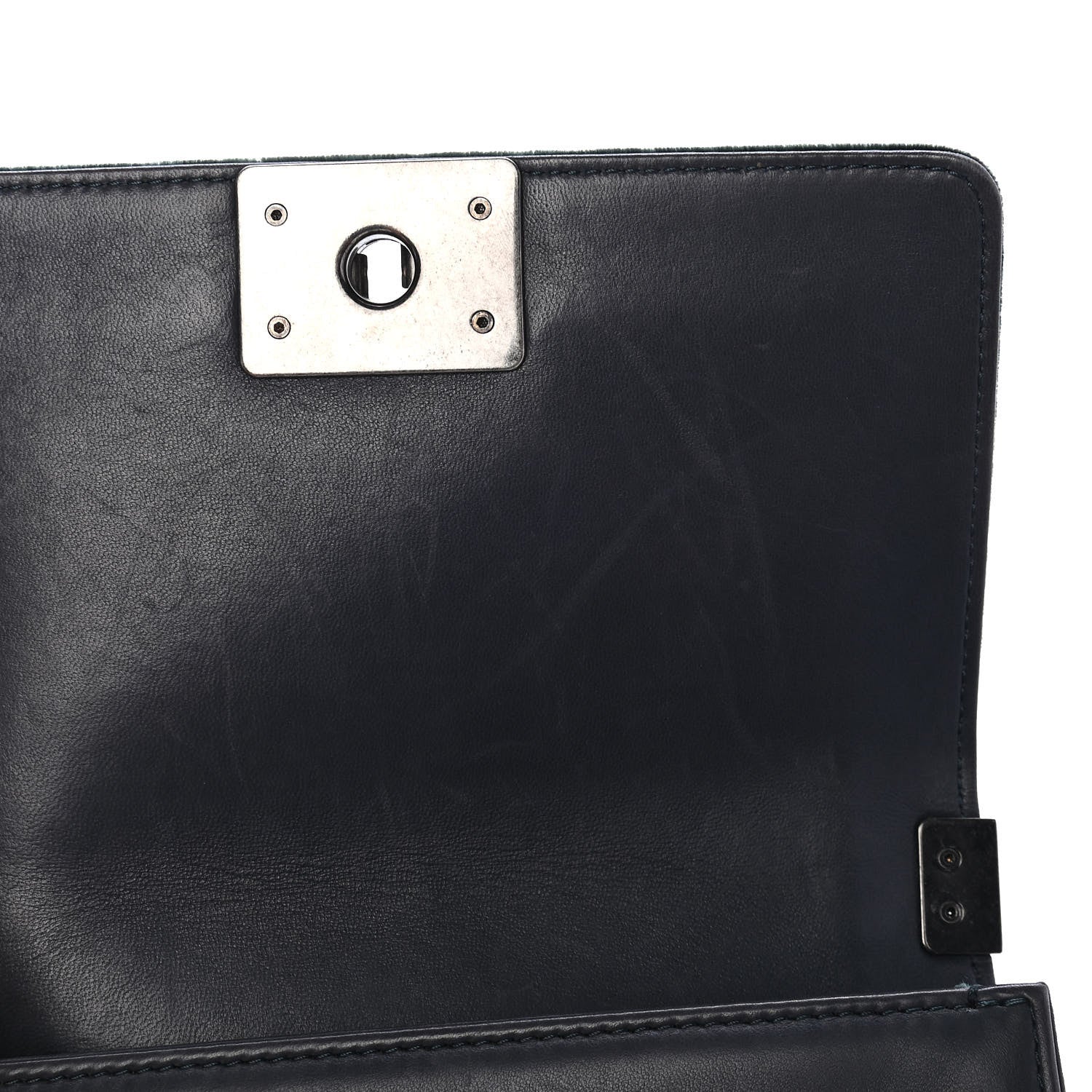 Chanel Velvet Quilted Small Boy Flap Green 10 of 10