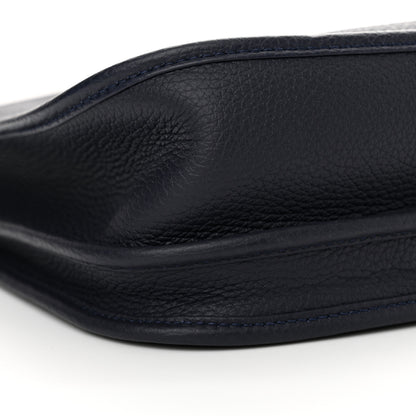 Hermes Taurillon Clemence Evelyne III PM Bleu Nuit 9 of 10