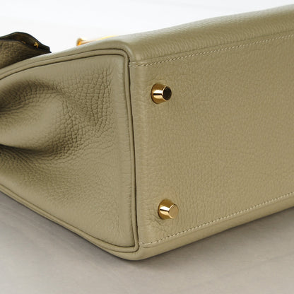 Hermes Taurillon Clemence Kelly Retourne 28 Sauge 16 of 24