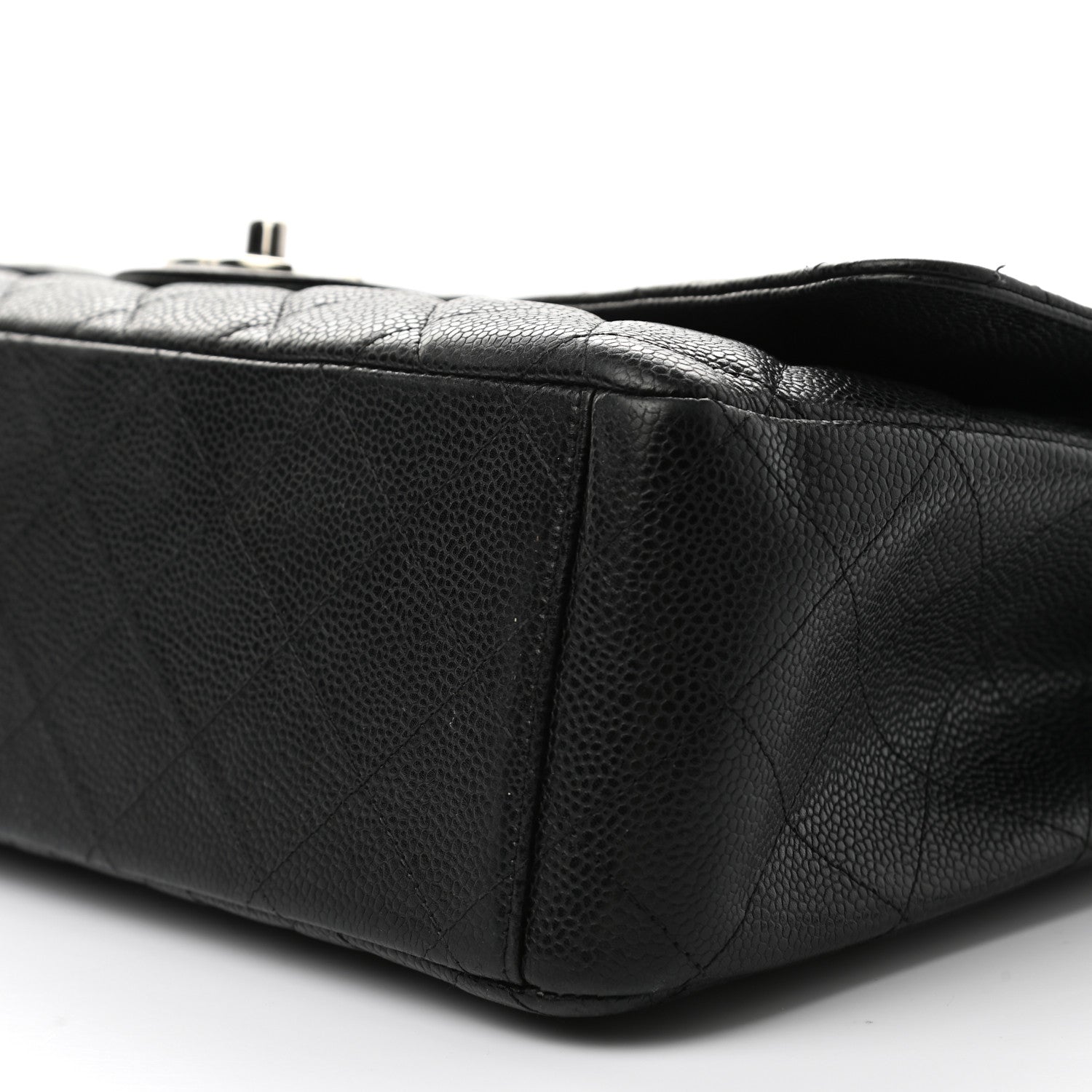 Chanel Caviar Quilted Maxi Double Flap Black 10 of 17
