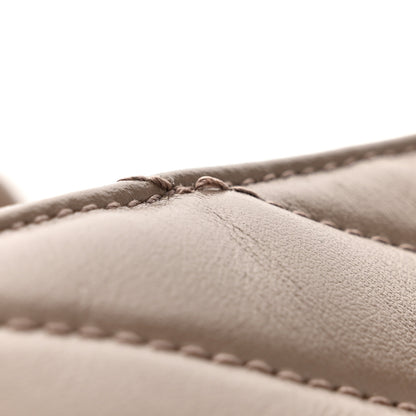 Saint Laurent Calfskin Y Quilted Monogram Toy Loulou Crossbody Bag Dark Beige 12 of 12