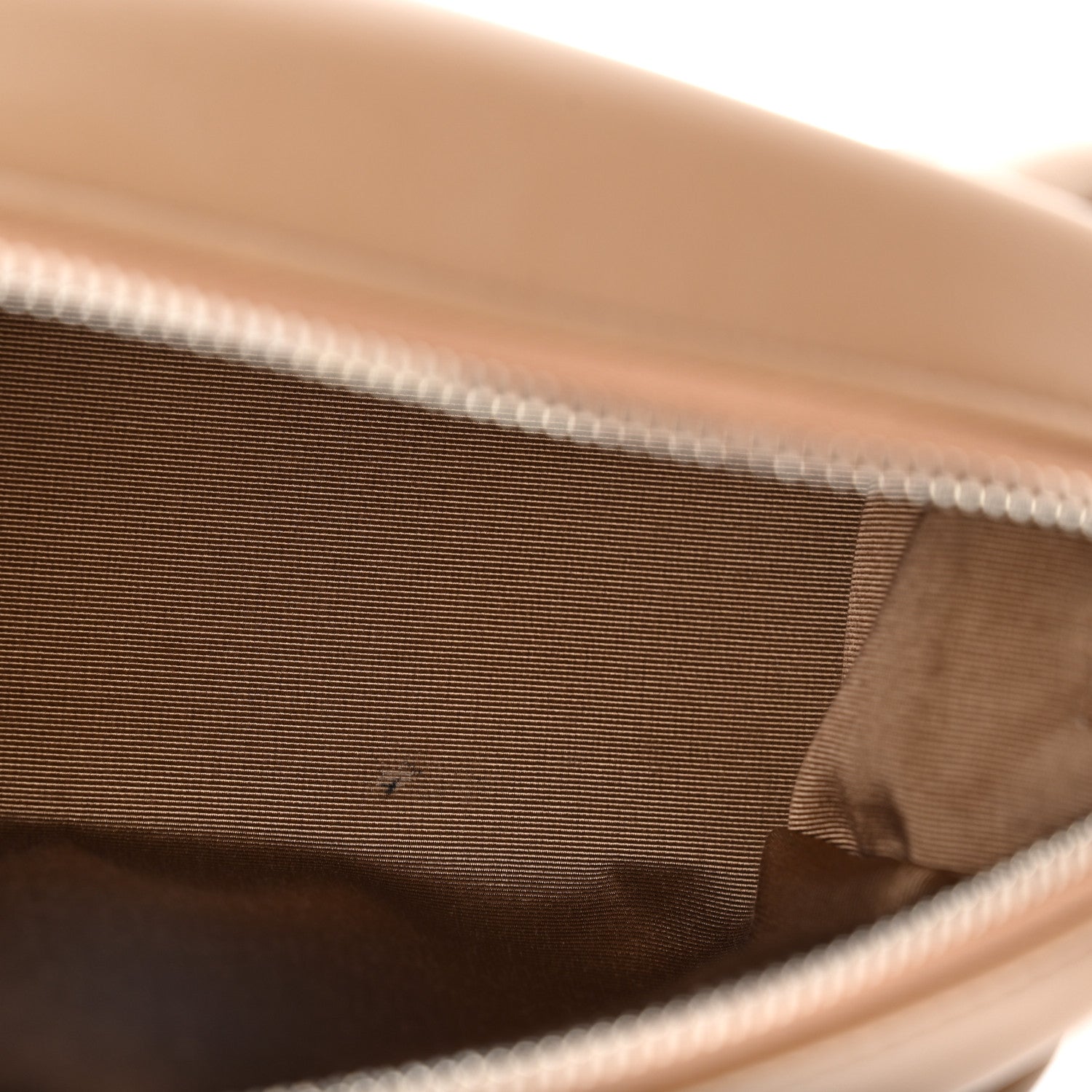 Christian Dior Supple Lambskin Bow Pouch Camel 11 of 12