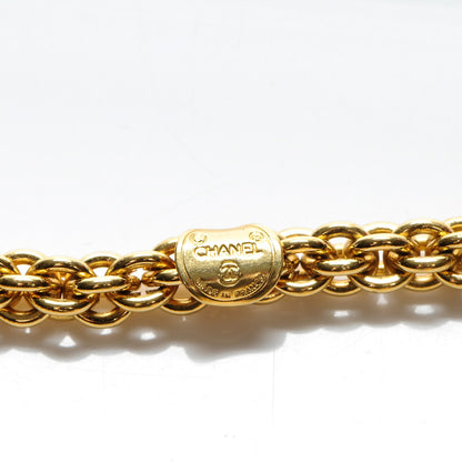 Chanel CC Pendant Chain Necklace Gold 6 of 6
