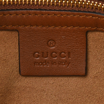 Gucci GG Supreme Monogram Large Linea A Hobo Light Brown 6 of 10