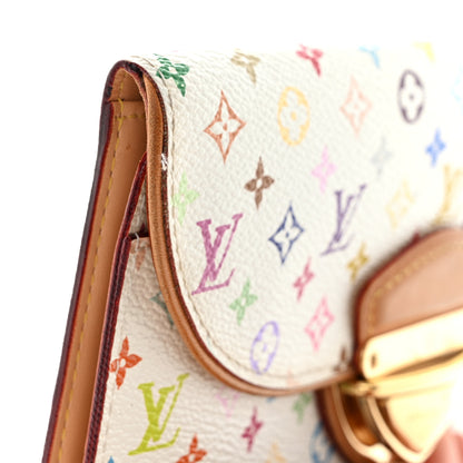 Louis Vuitton Monogram Multicolor Eugenie Wallet White 13 of 14