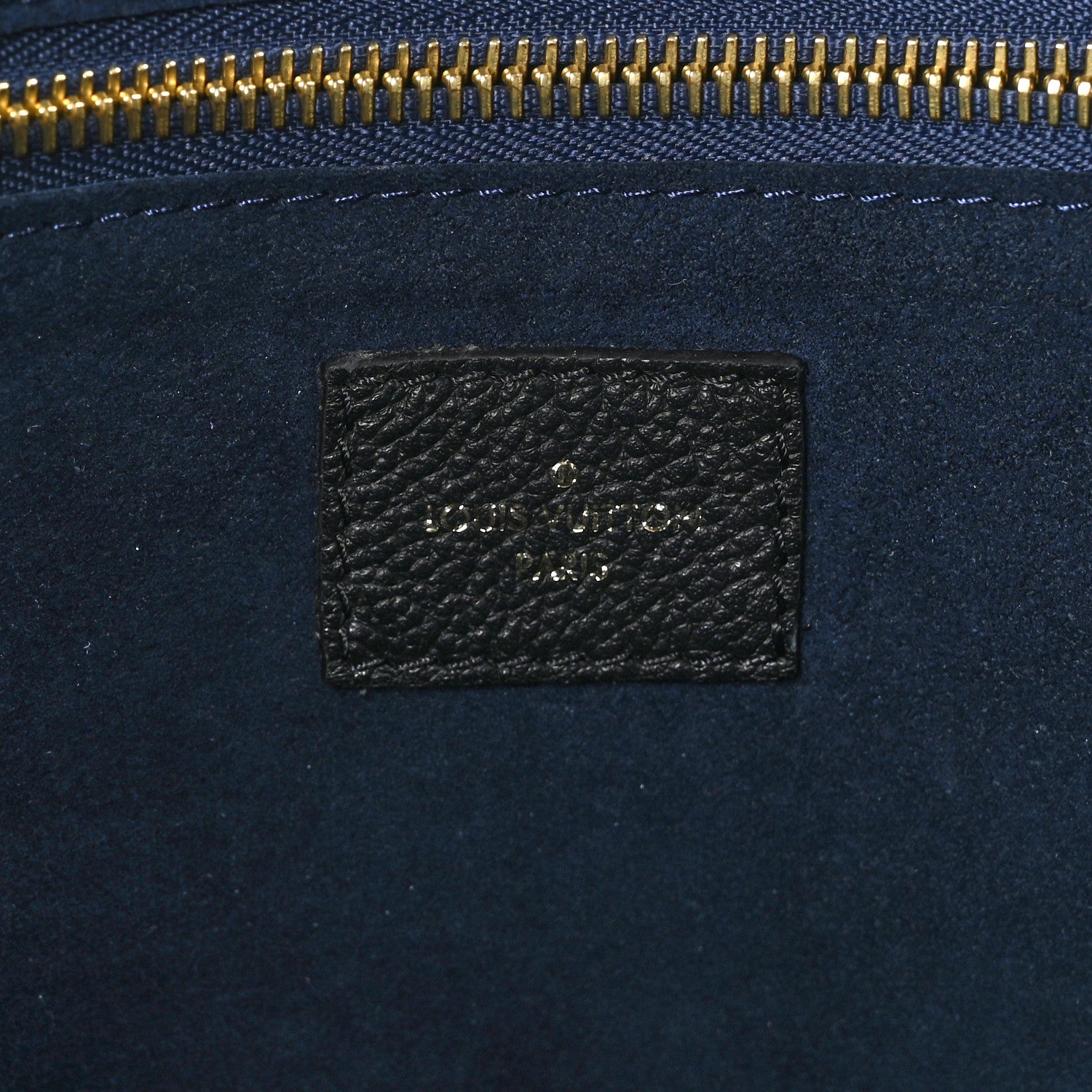 Louis Vuitton Empreinte Monogram Giant Neverfull MM Black 7 of 9