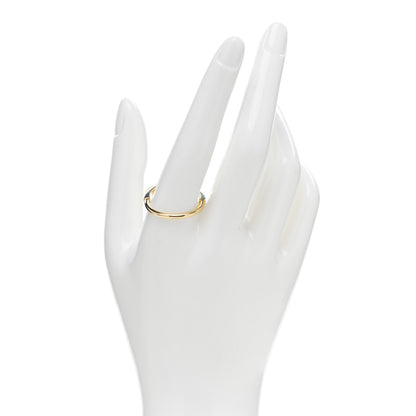 Tiffany 18K Yellow Gold Lock Ring 61 9.5 2 of 5