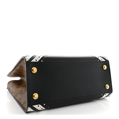 Louis Vuitton Reverse Monogram Brogue City Steamer MM Bag 4 of 13