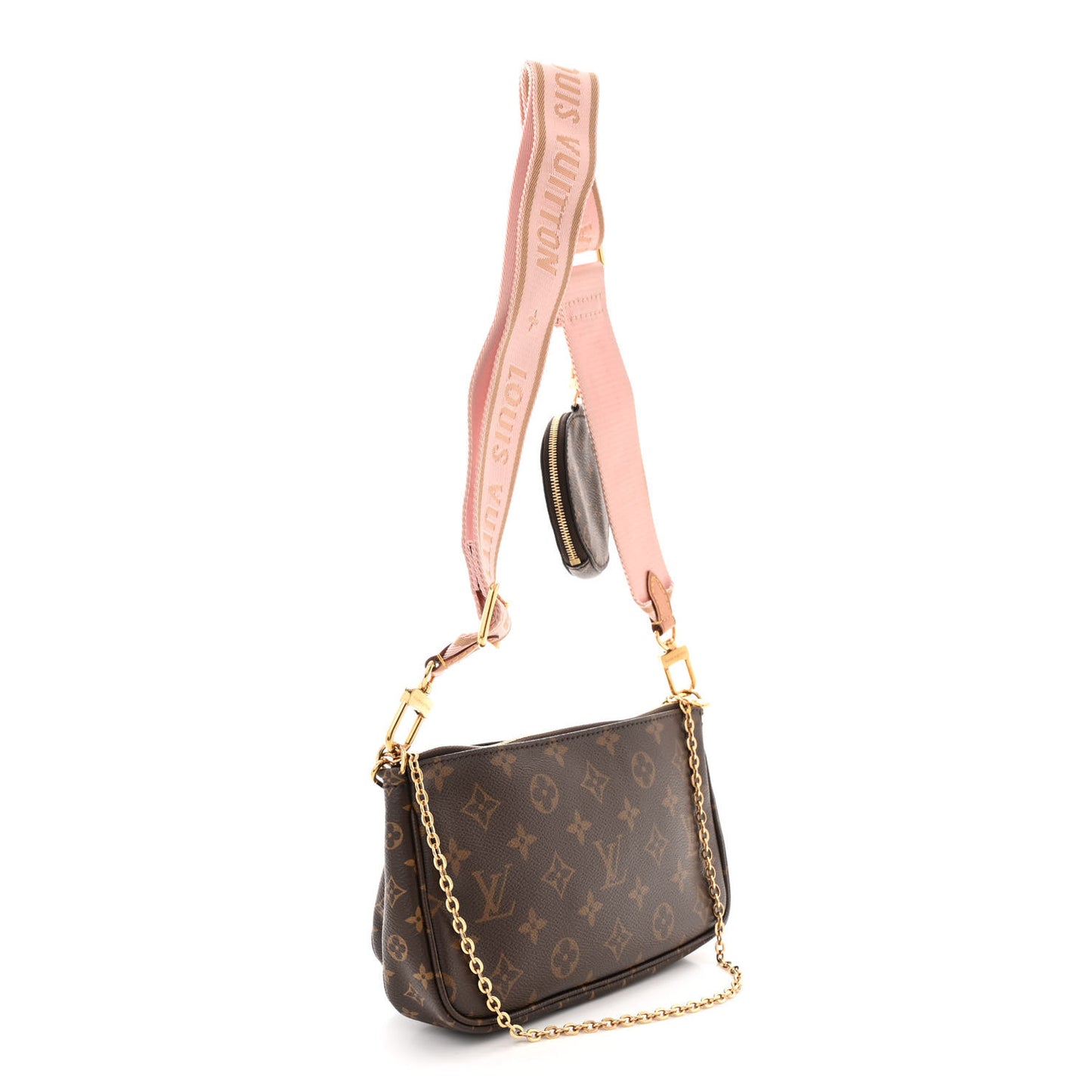 Monogram Multi Pochette Accessories Rose Clair