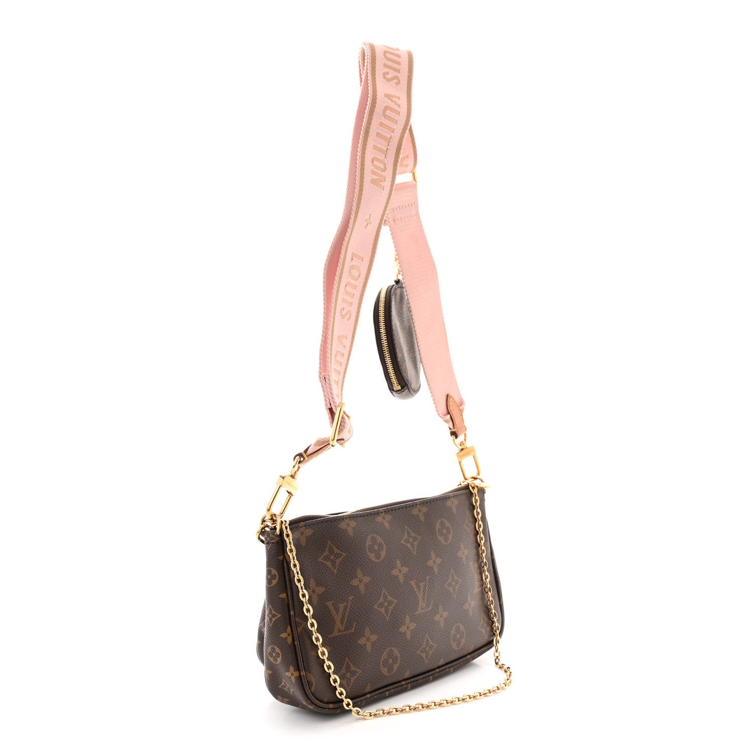 Louis Vuitton Monogram Multi Pochette Accessories Rose Clair 3 of 10
