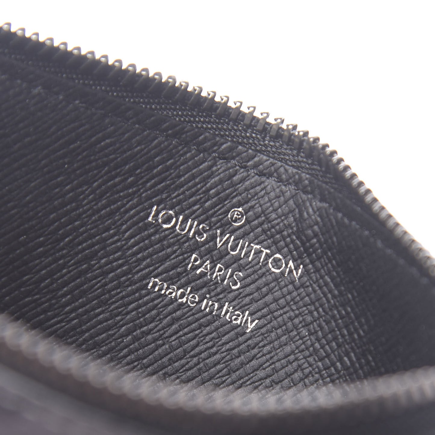 Reverse Monogram Eclipse Taiga Coin Card Holder