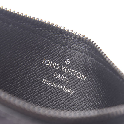 Louis Vuitton Reverse Monogram Eclipse Taiga Coin Card Holder 6 of 7