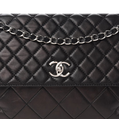 Chanel Calfskin Quilted In The Business Flap Bag Black 10 of 10