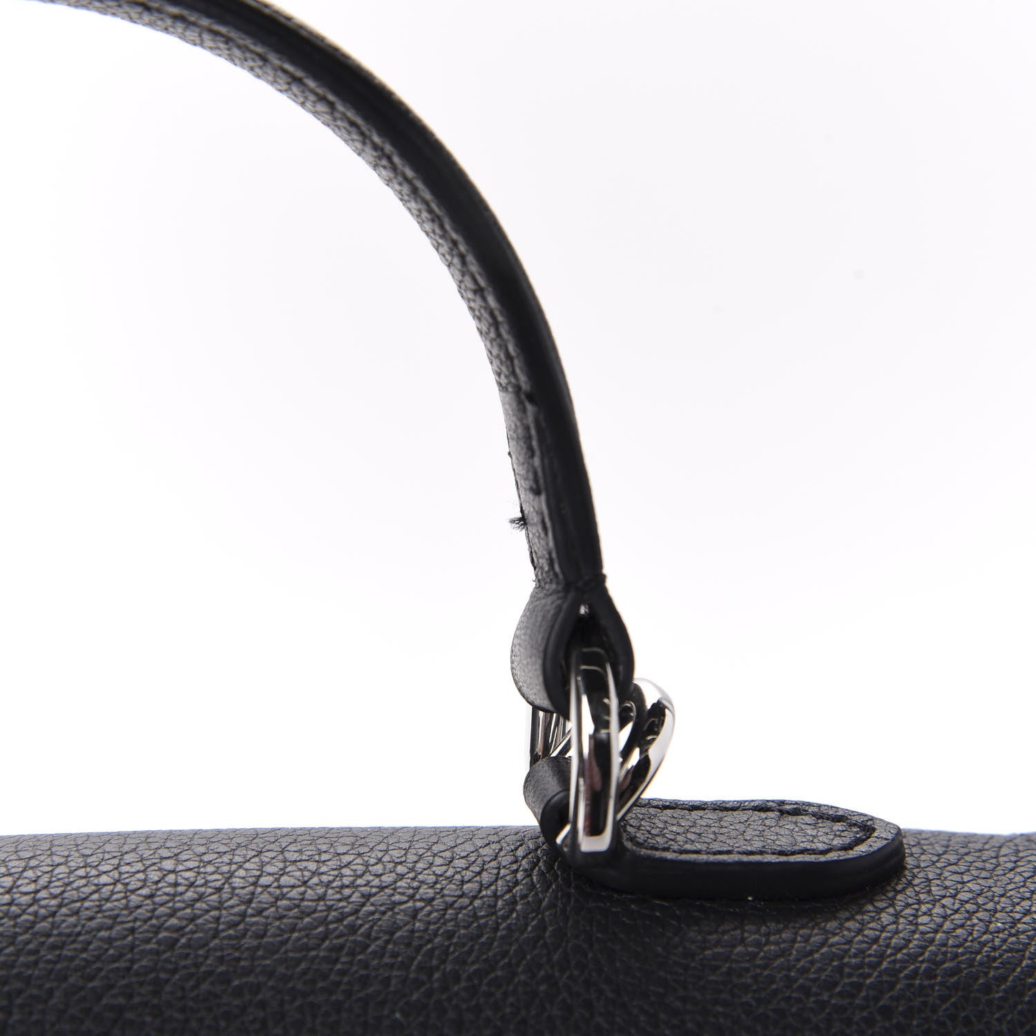 Louis Vuitton Calfskin Lockme Ever BB Black 11 of 12
