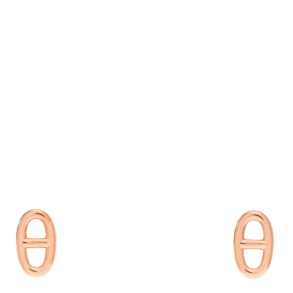 Hermes 18K Rose Gold TPM Farandole Stud Earrings 1 of 5