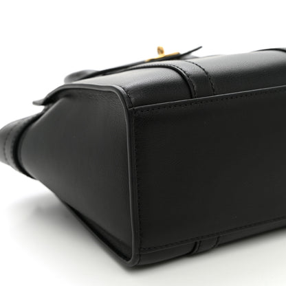 Mulberry Silky Calfskin Micro Bayswater Zip Tote Black 8 of 9