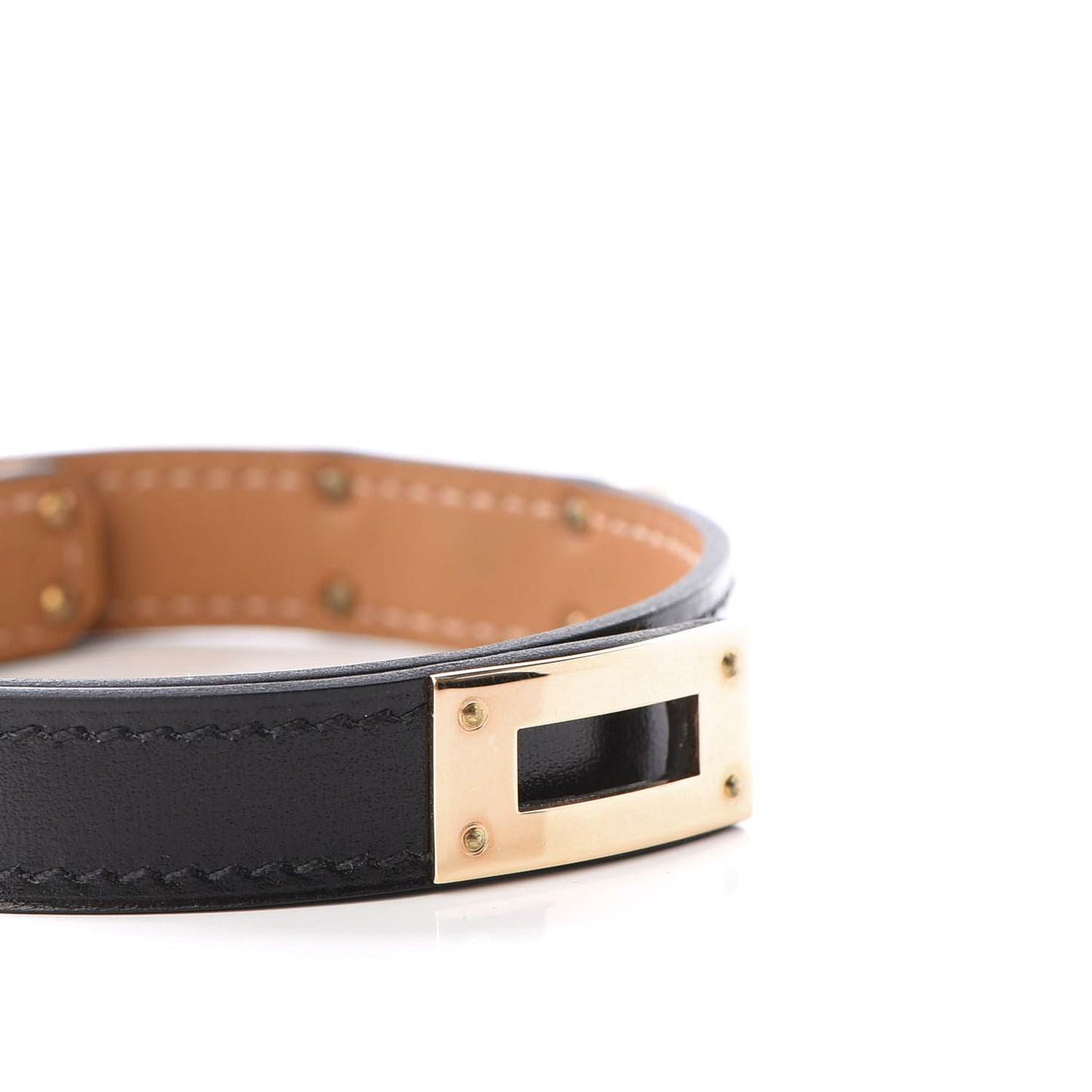 Box Kelly Double Tour Bracelet T2 Black