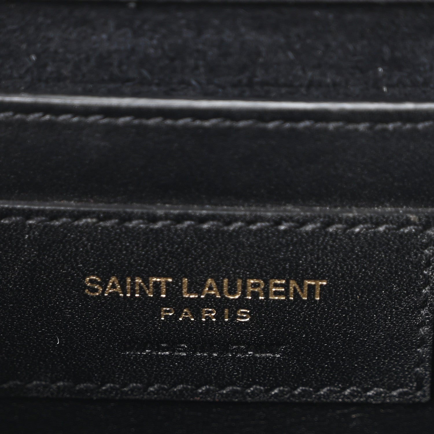 Saint Laurent Smooth Calfskin Medium Classic Monogram Kate Tassel Satchel Black 6 of 10