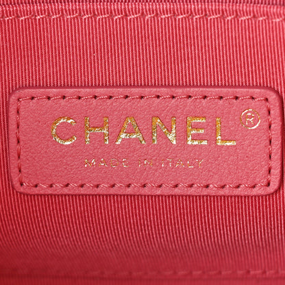 Chanel Lambskin Small Entwined Chain Flap Yellow Multicolor 6 of 9