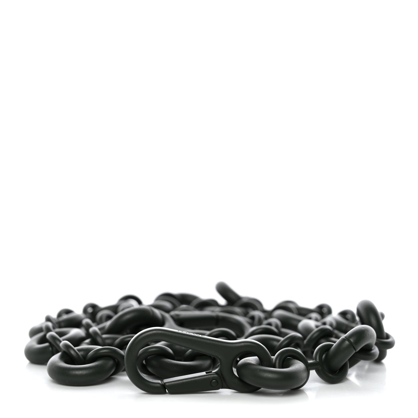 Brass Monochrome Donut Chain Shoulder Strap Olive Green