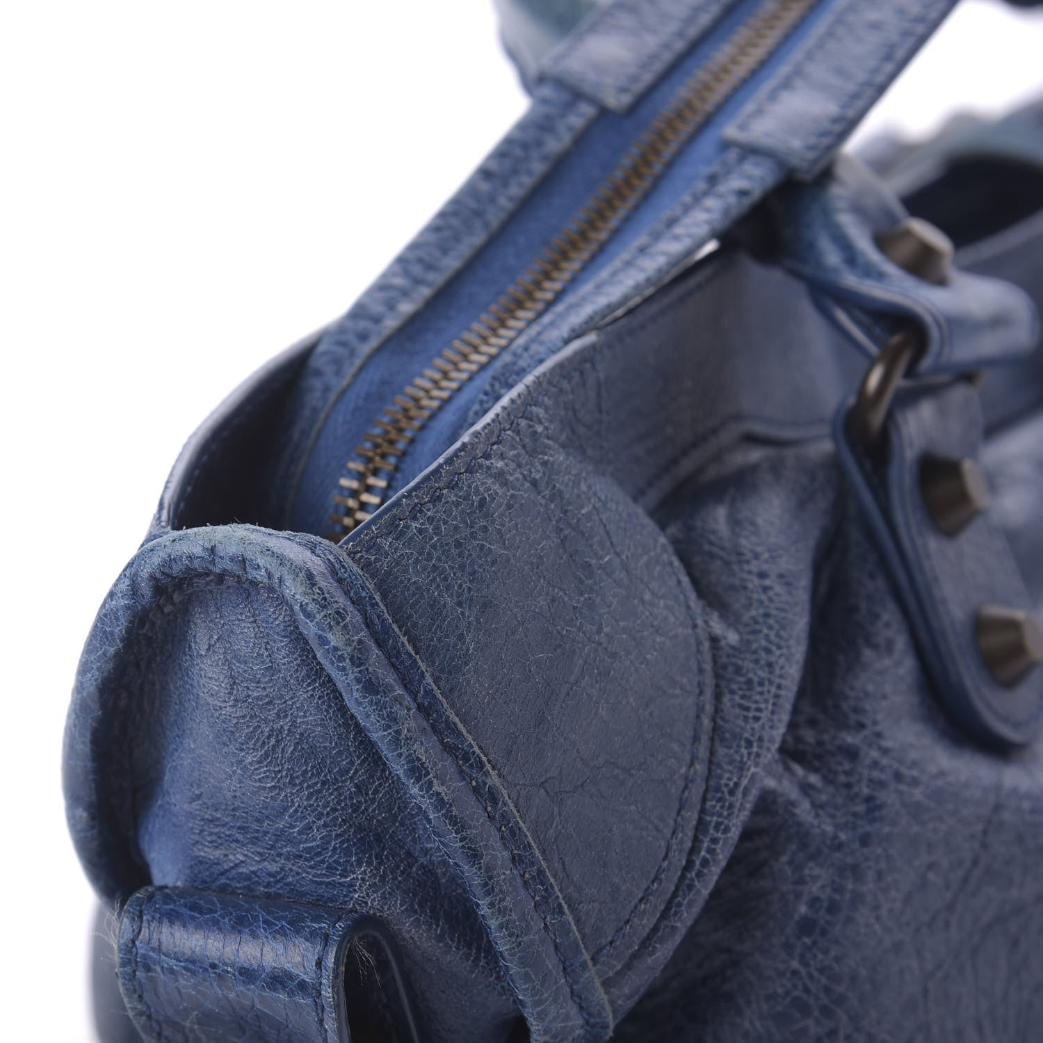 Balenciaga Agneau Classic Hardware City Bleu Cobalt Bleu Electric 13 of 13