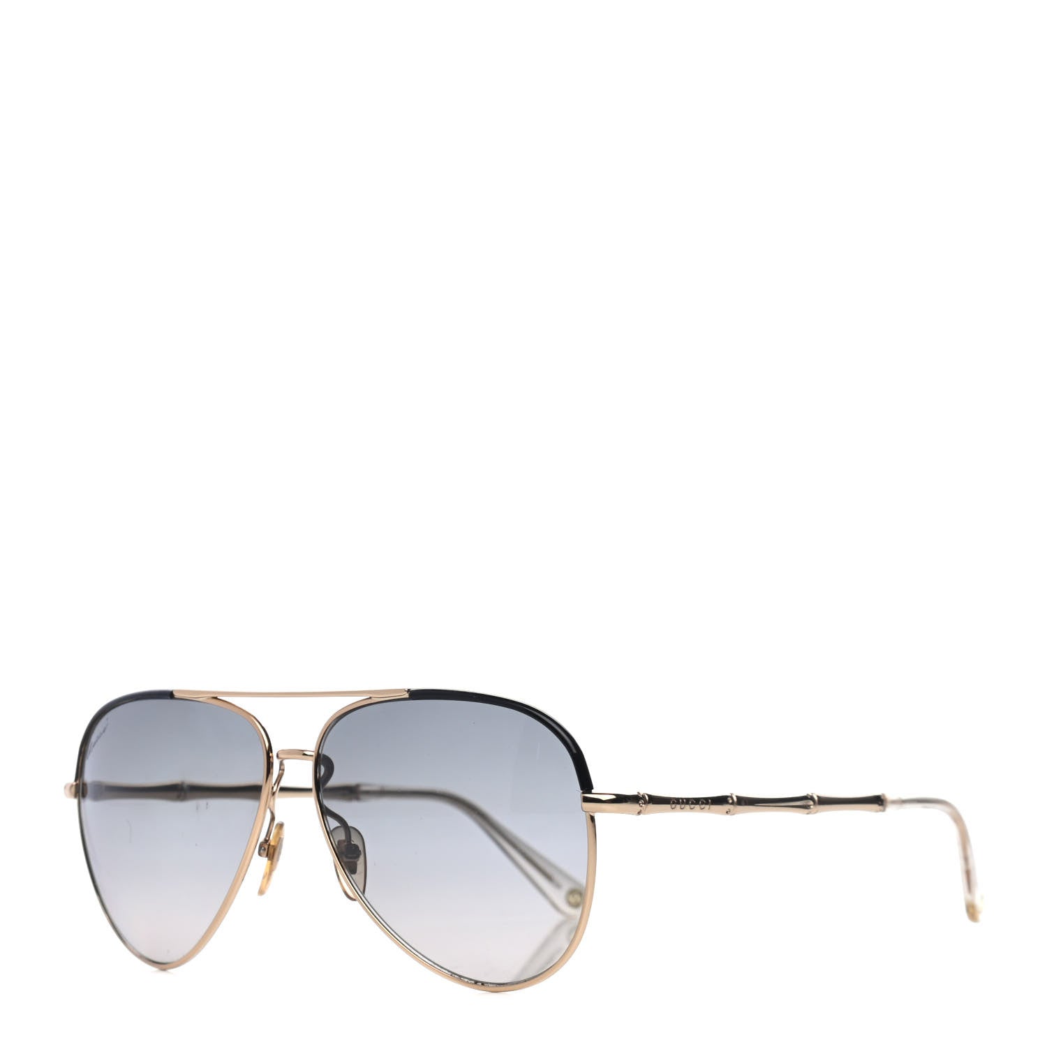Gucci Bamboo Aviator GG 4276/S Sunglasses Gold 1 of 4