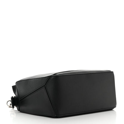 Loewe Calfskin Small Puzzle Bag Black 4 of 14