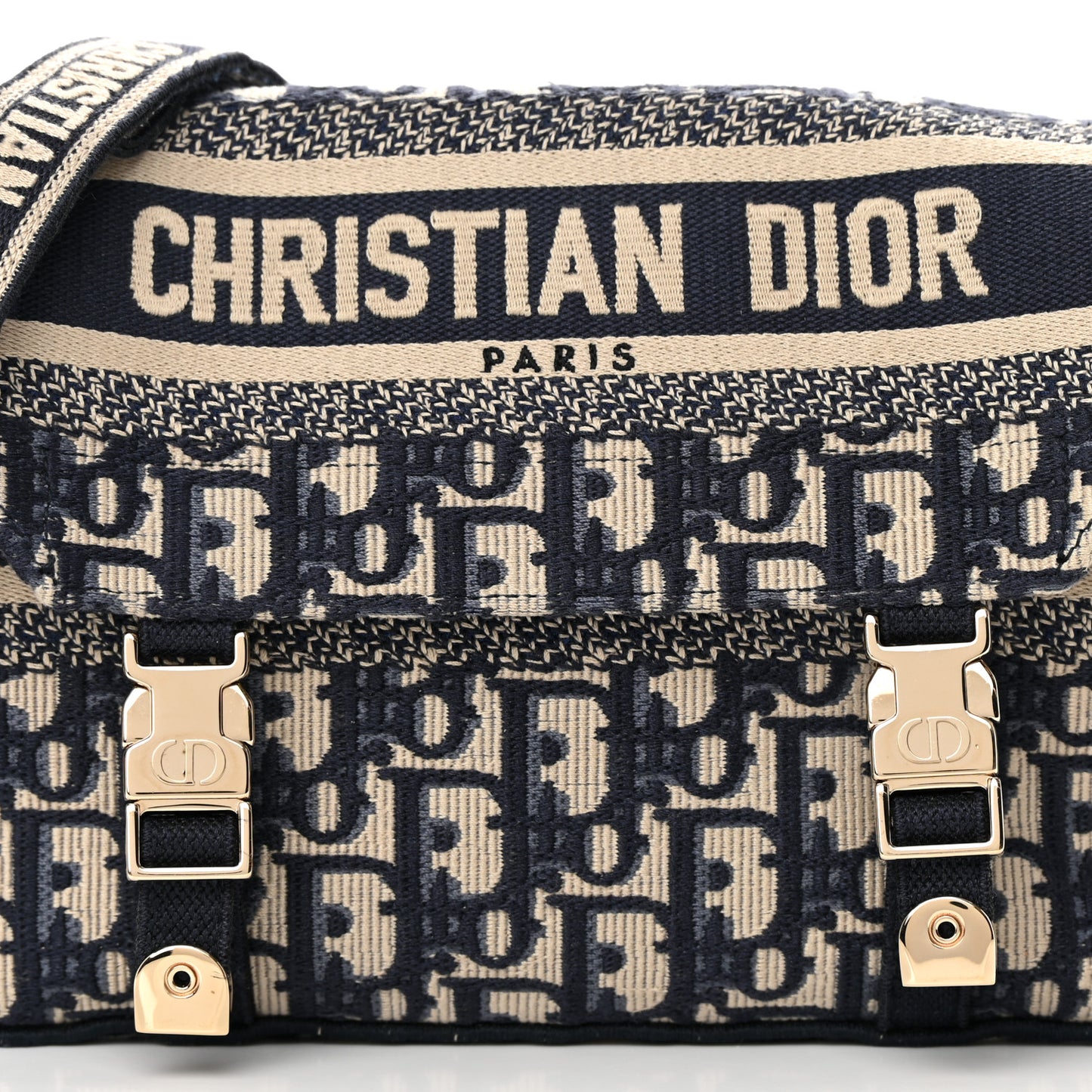 Oblique Small Diorcamp Messenger Blue