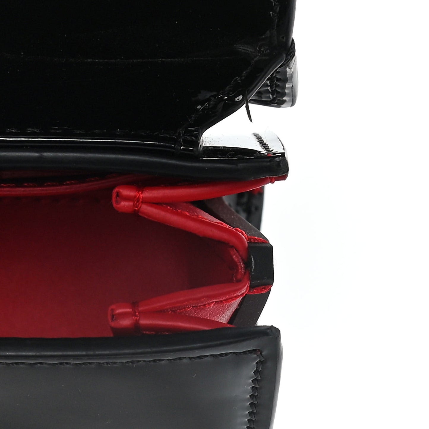 Patent Calfskin Nano Paloma Black