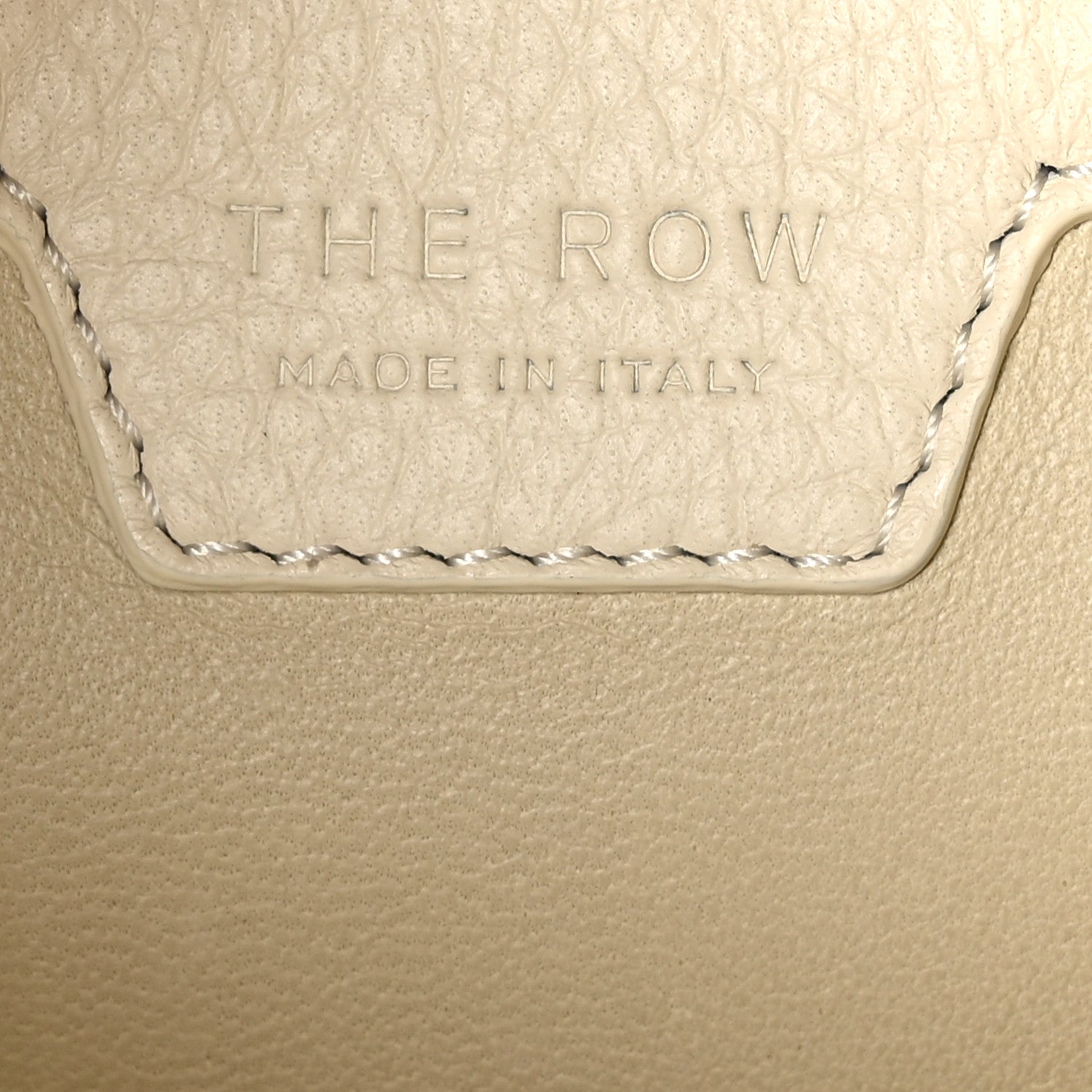 The Row Deerskin Terrasse Bag Ivory 6 of 9