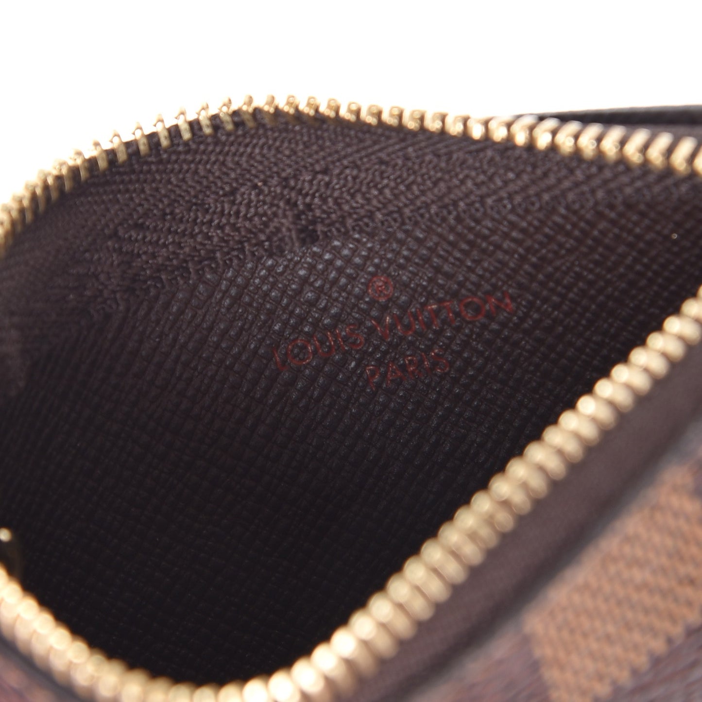 Damier Ebene Key Pouch