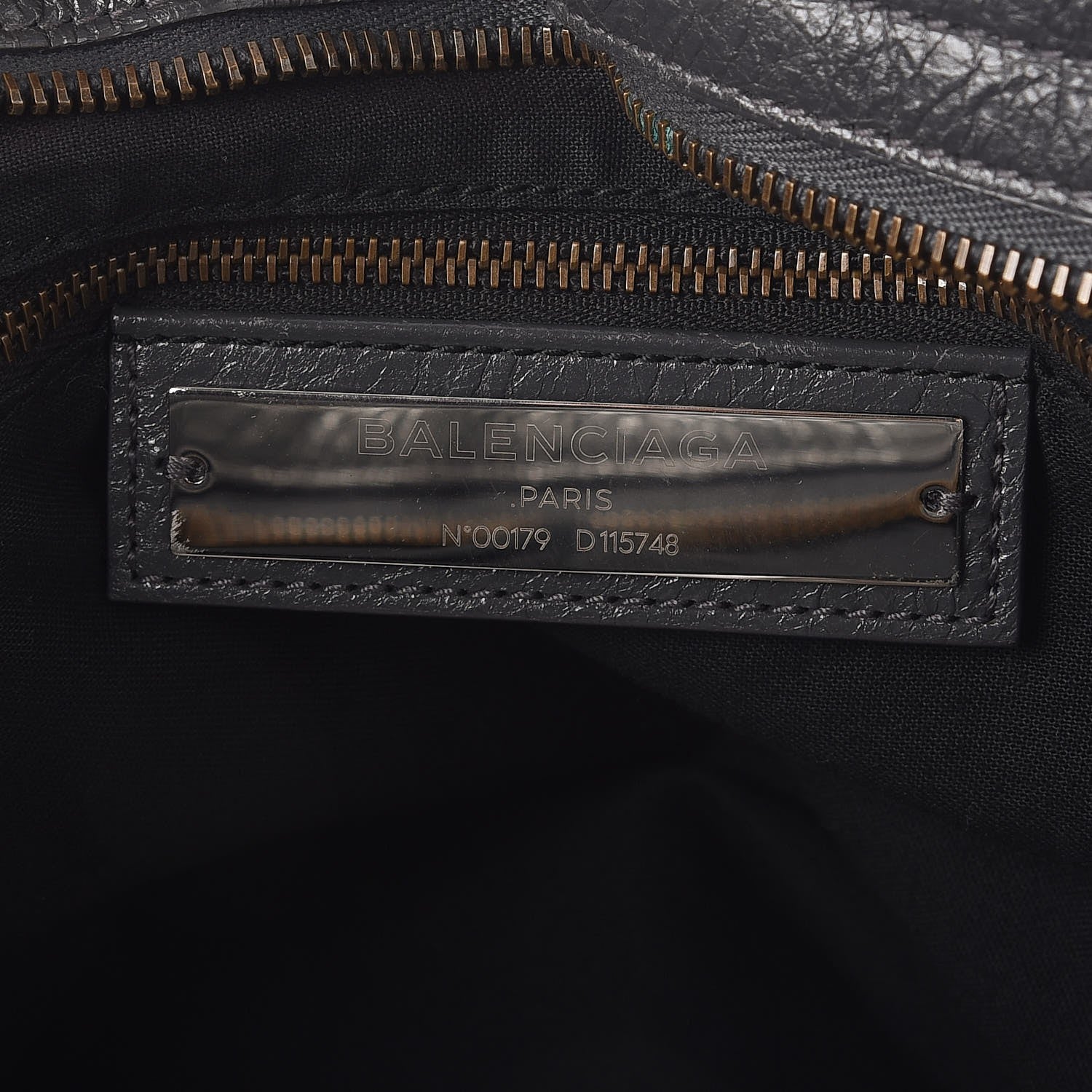Balenciaga Agneau Classic Hardware City Gris Fossile 6 of 9
